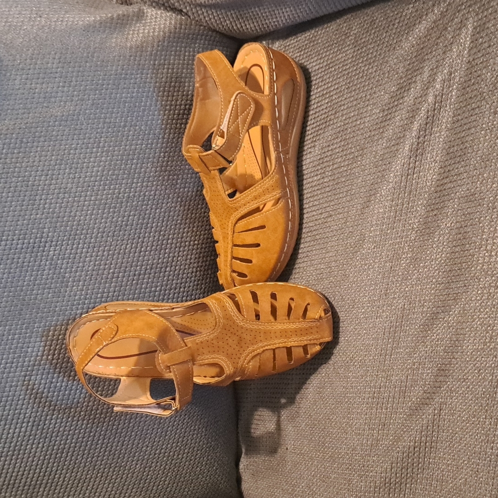 Tan sandals  size 41